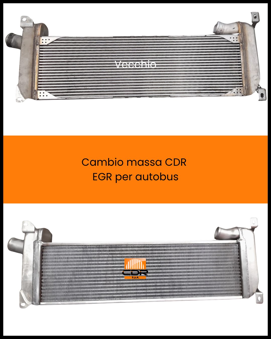 Cambio massa CDR EGR per autobus