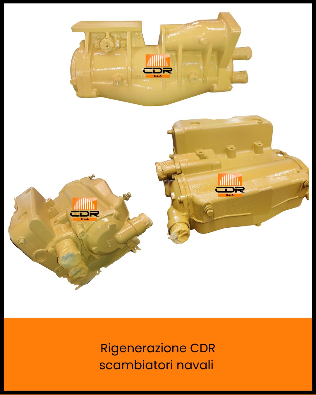 Rigenerazione CDR scambiatori navali