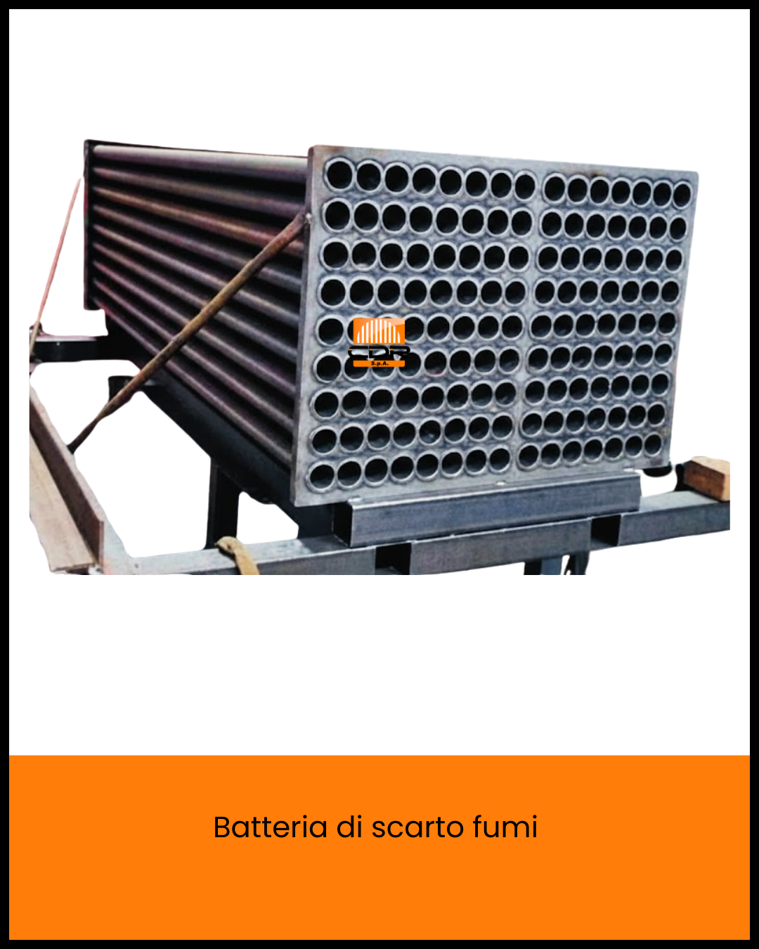 CDR Batteria di scarto fumi
