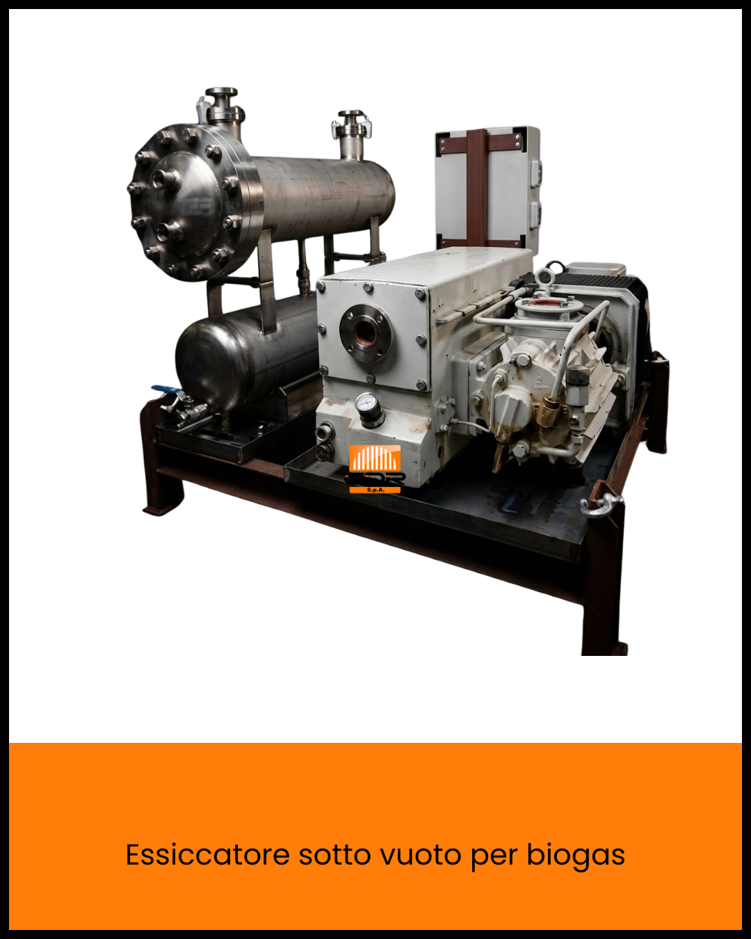 CDR Essiccatore sotto vuoto per biogas