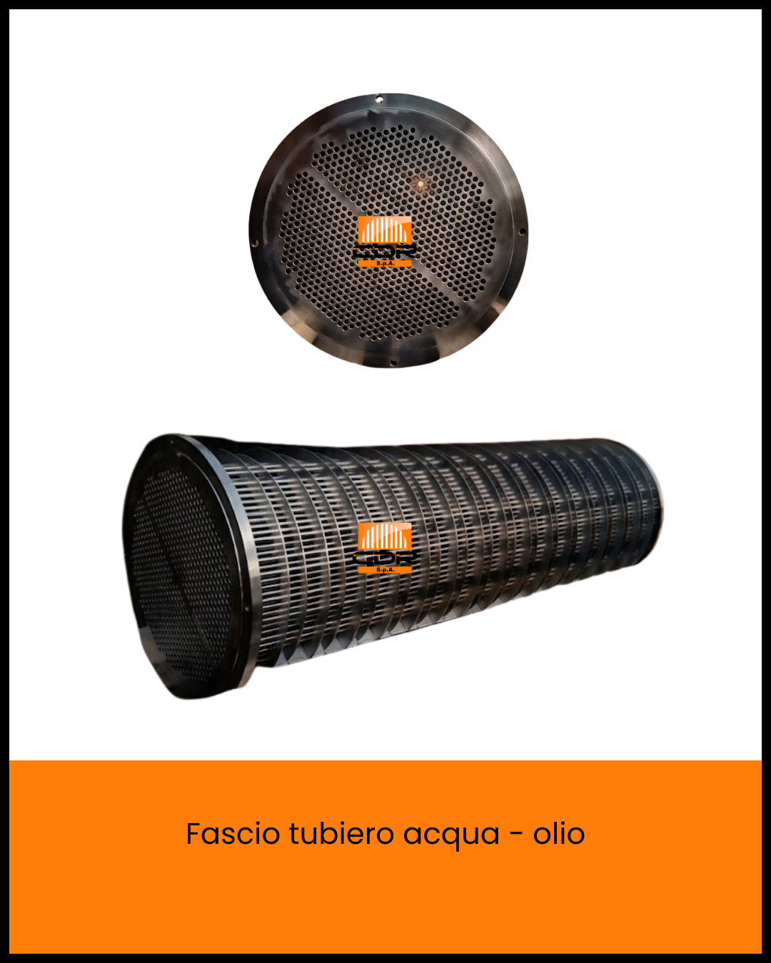 CDR Fascio tubiero acqua olio