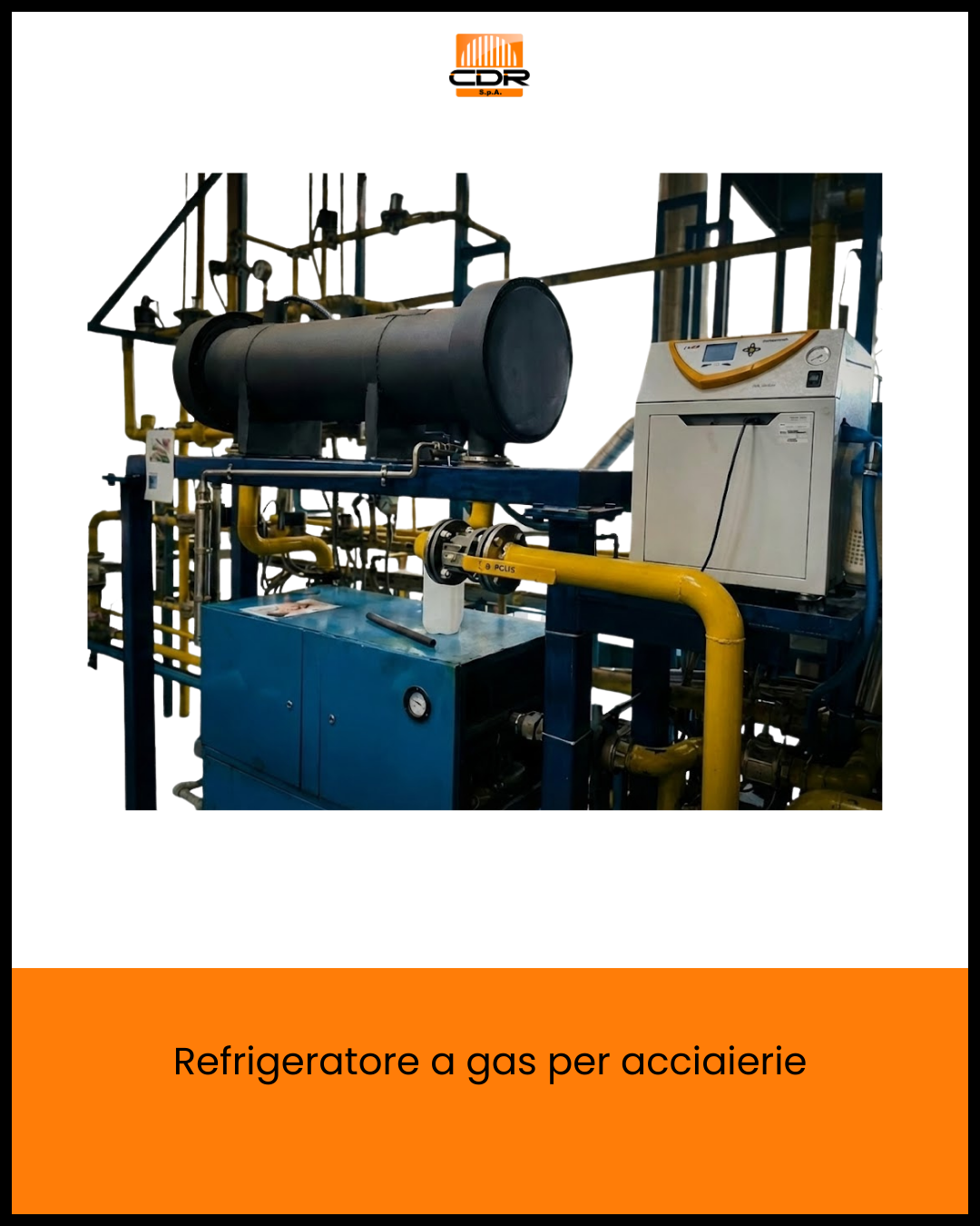 CDR Refrigeratore a gas per acciaierie