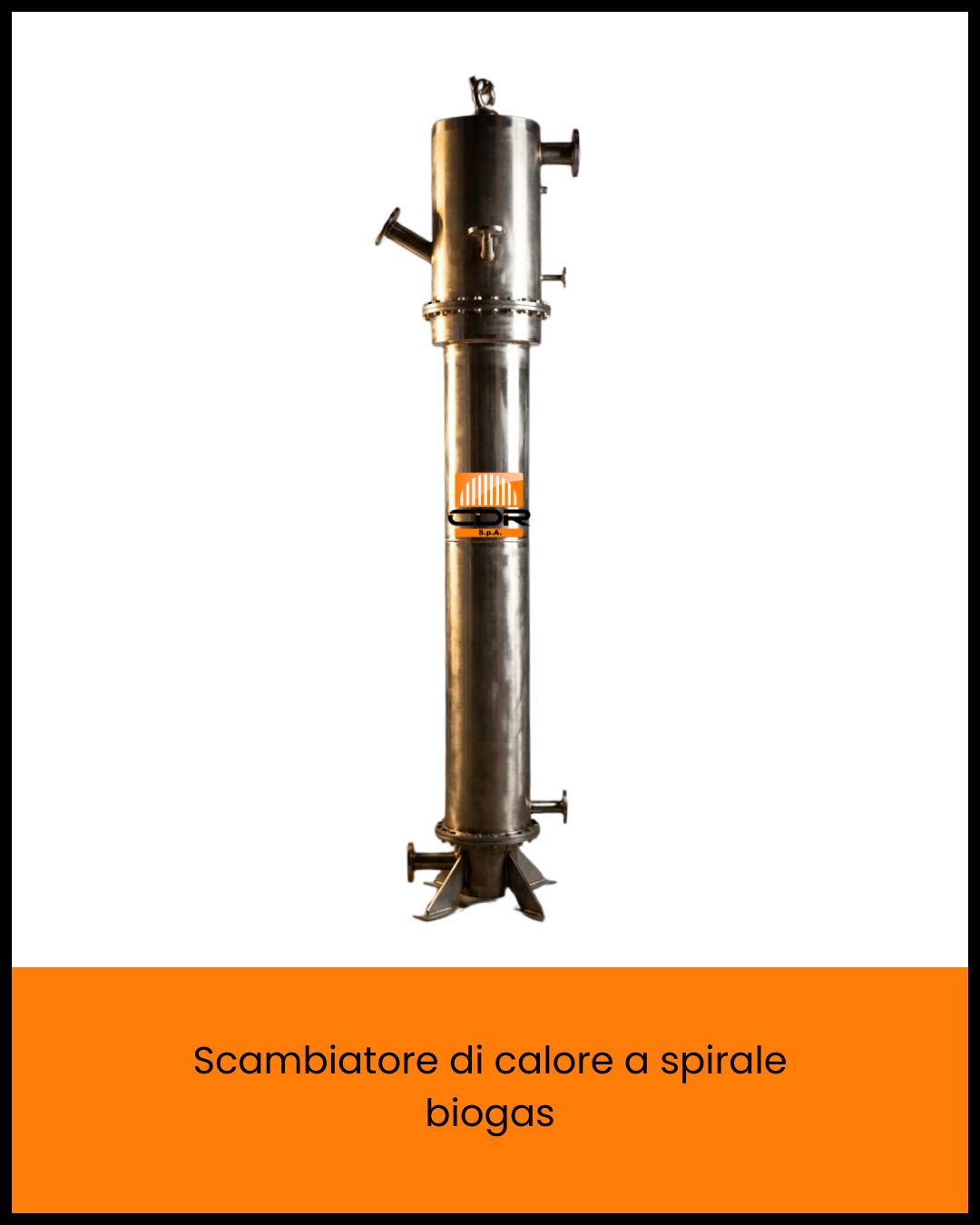 CDR Scambiatore di calore a spirale biogas 2