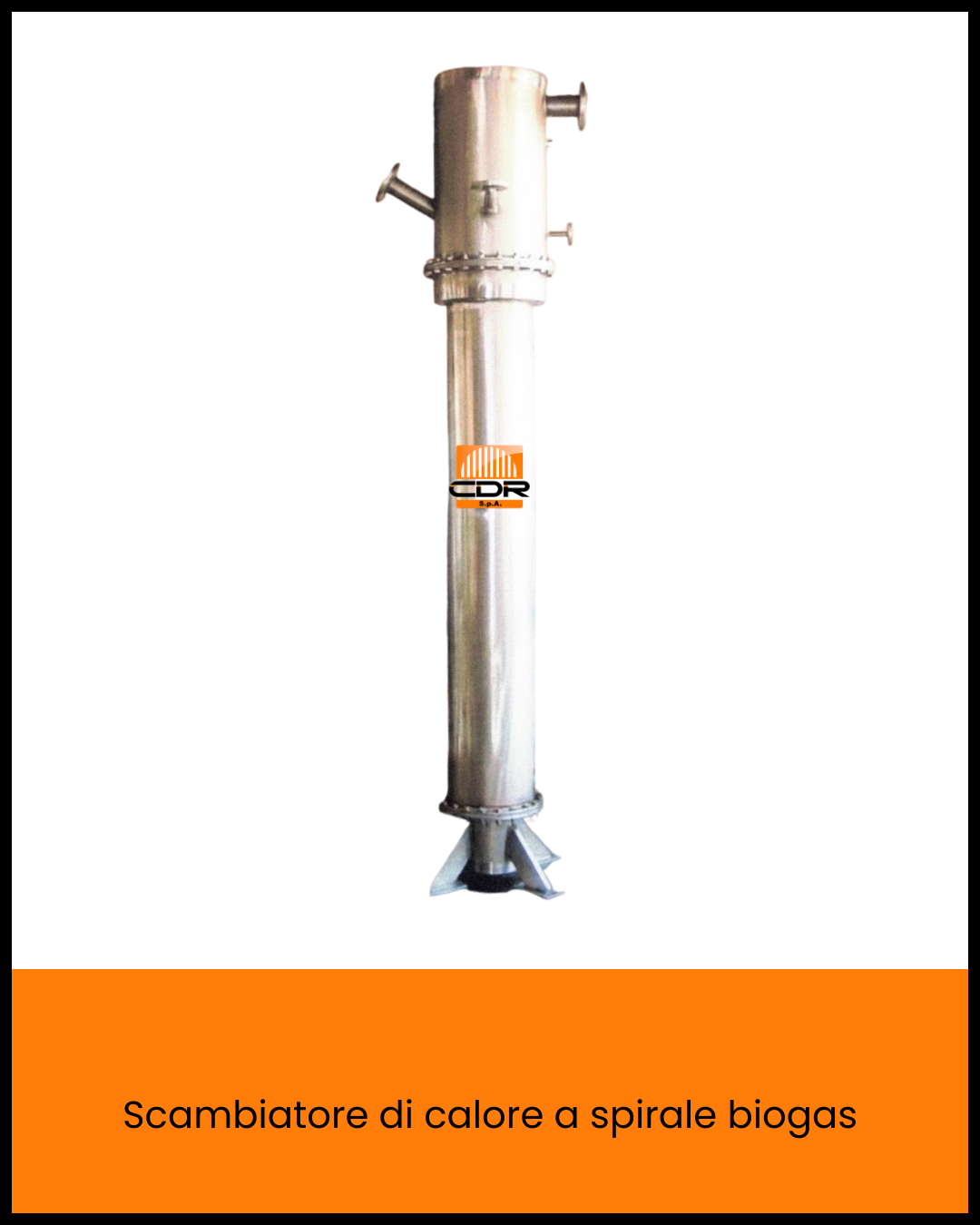 CDR Scambiatore di calore a spirale biogas
