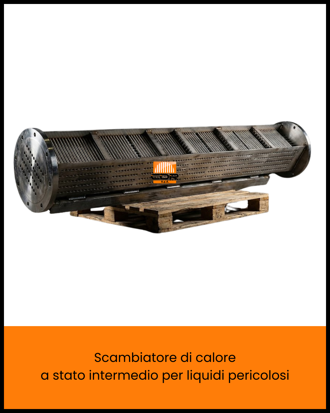 CDR Scambiatore di calore a stato intermedio per liquidi pericolosi 2
