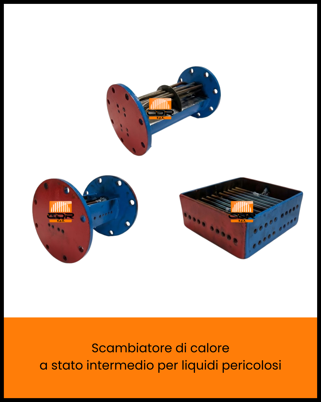 CDR Scambiatore di calore a stato intermedio per liquidi pericolosi 3