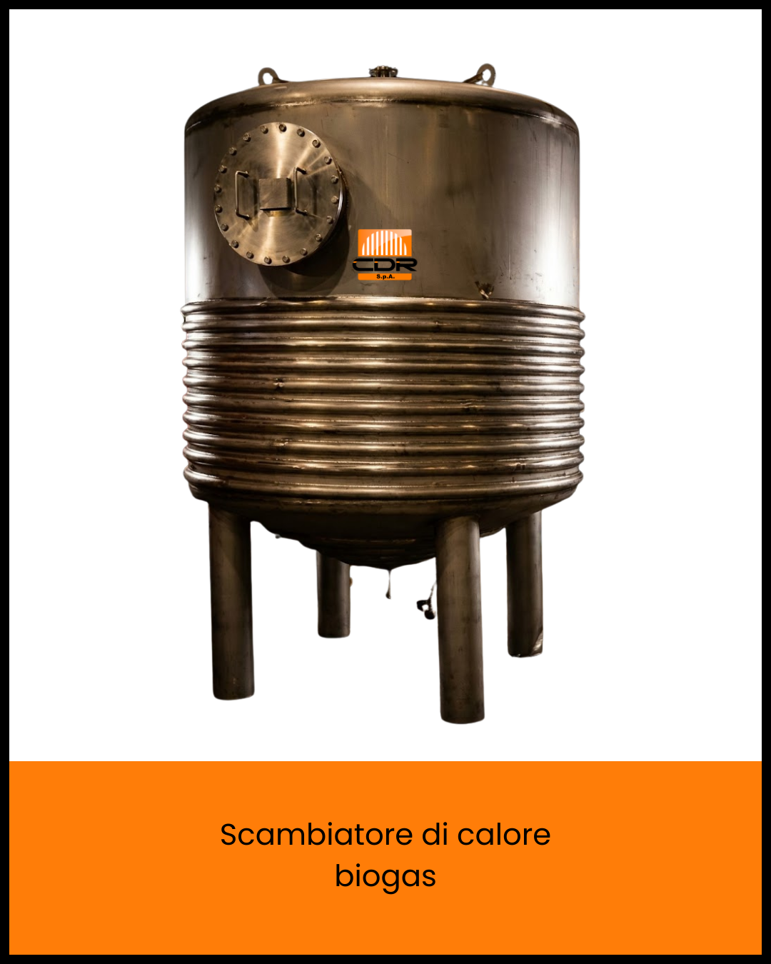 CDR Scambiatore di calore biogas 2