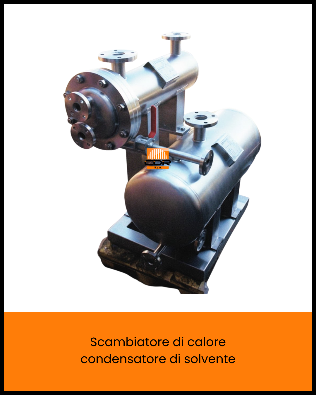 CDR Scambiatore di calore condensatore di solvente