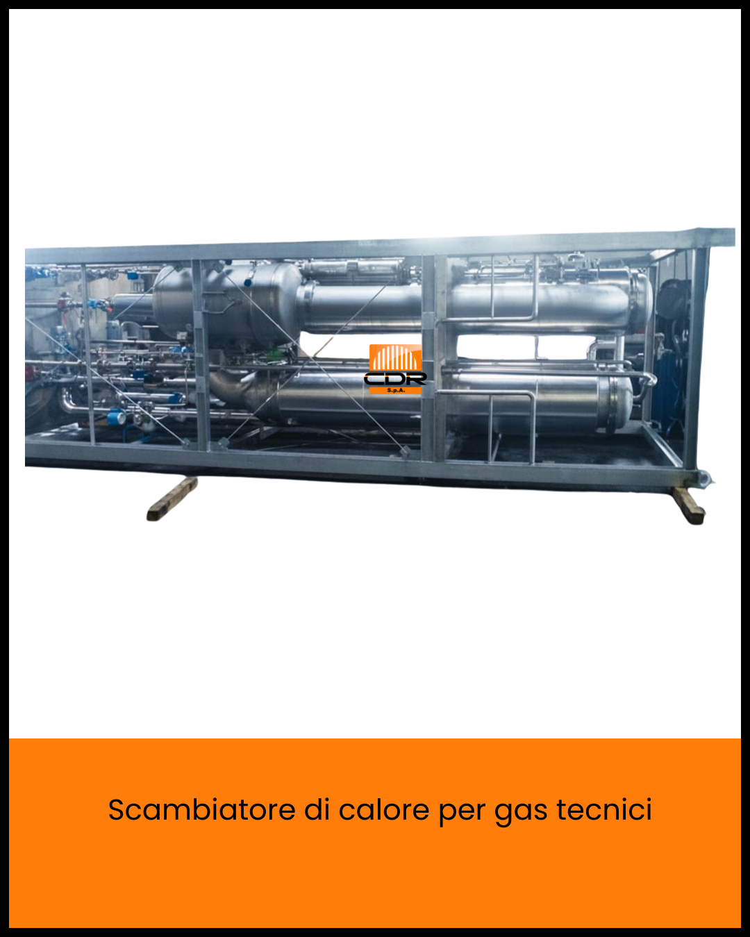 CDR Scambiatore di calore per gas tecnici