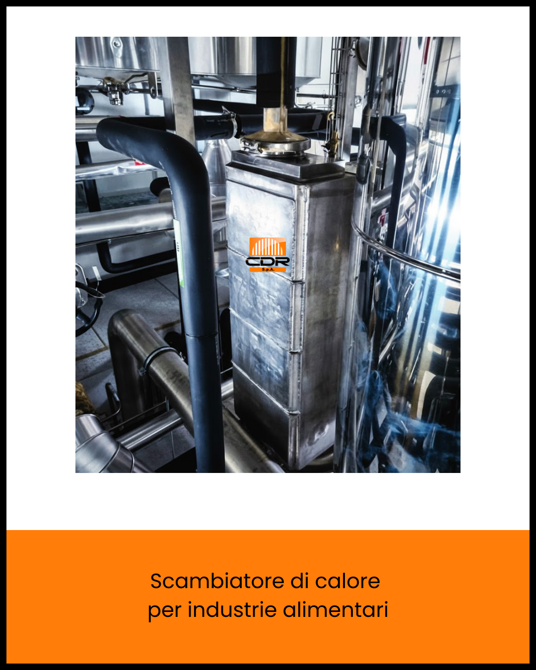 CDR Scambiatore di calore per industrie alimentari 1