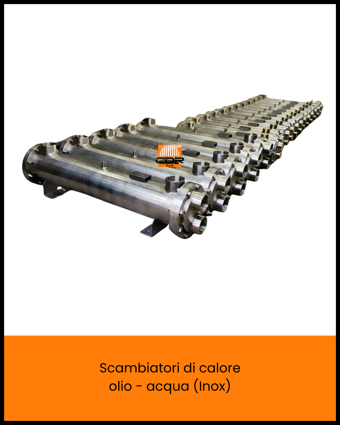 CDR Scambiatori di calore olio acqua Inox