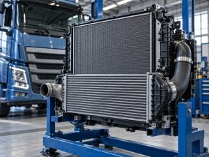 Pacco radiatori e intercooler per camion